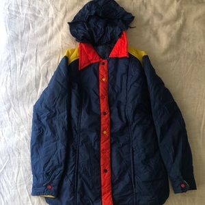 Vintage 70s White Stag Puffer Jacker